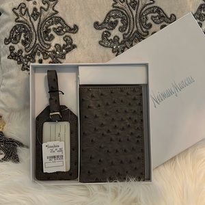 🧳✈️🌺LUGGAGE TAG & PASSPORT HOLDER SET💕